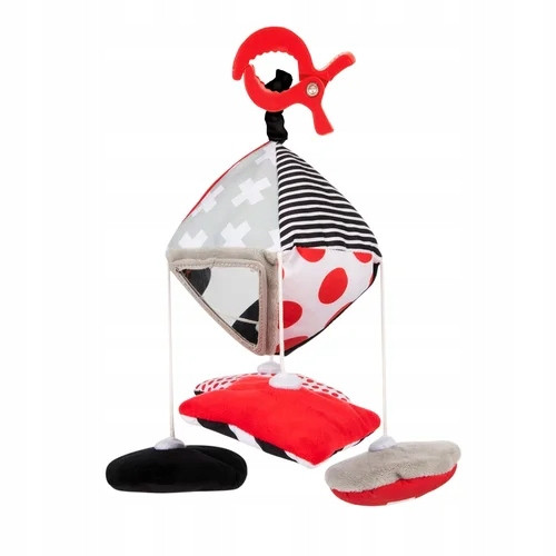 Canpol babies kontrastowa karuzelka podróżna do wózka/fotelika SENSORY TOYS