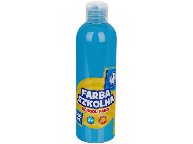 Farba szkolna Astra niebieska 500 ml
