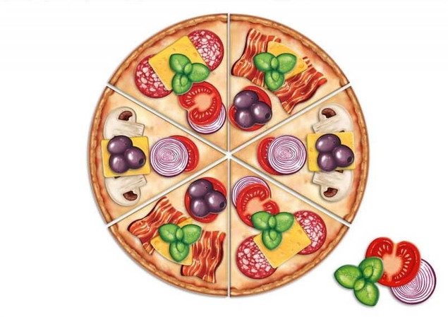 Pizza Układanka gra GRANNA 00423