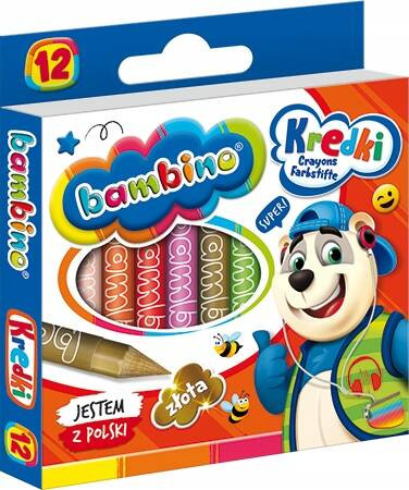 KREDKI ŚWIECOWE 12K BAMBINO