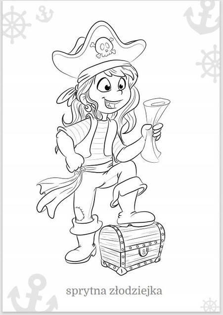 Maluszkowe malowanie. Piraci