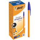20x BIC ORANGE ORIGINAL FINE DŁUGOPIS NIEBIESKI 