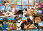 Trefl Puzzle 500 Kocia rodzina 37425