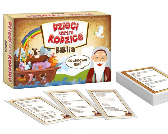 Dzieci Kontra Rodzice BIBLIA Gra Dynamiczna 6+ Kangur