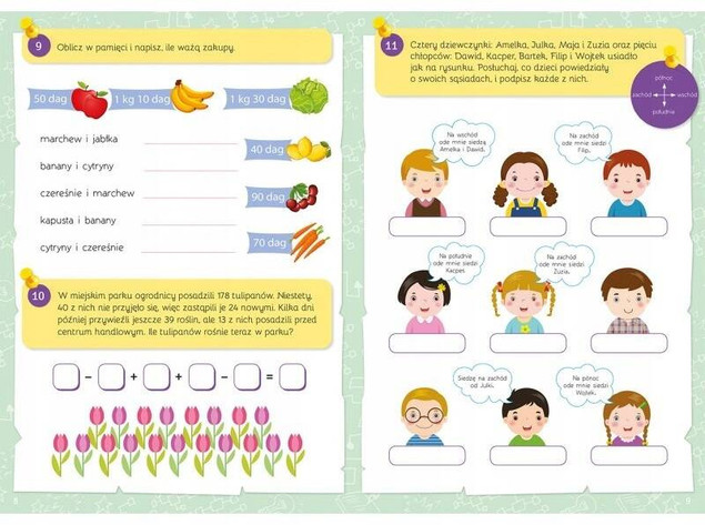 Łamigłówki matematyczne. Zadania dla uczniów klas 1-3