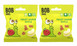 2x BOB SNAIL Żelki Owocowe JABŁKOWE Bez Dodatku Cukru 2x 20g (40g)