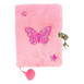 Pluszowy Pamiętnik Z Kłódką Włochacz MOTYLEK Motyl Świecący A5 96k Majewski