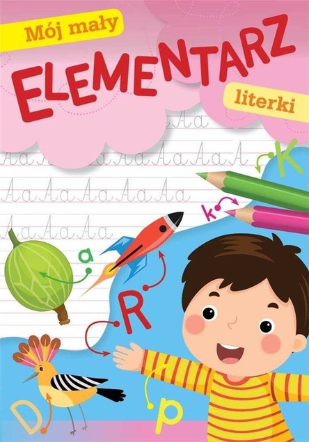 NAUKA CZYTANIA PISANIA ELEMENTARZ KOLOROWANIE