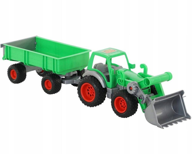 Traktor z przyczepą Farmer-Technik 8817