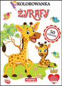 Kolorowanka Żyrafy z naklejkami