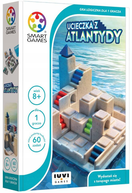 Ucieczka Z Atlantydy Gra Logiczna Łamigłówki 8+ Iuvi Smart Games