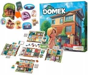 DOMEK Gra Planszowa Rodzinna Towarzyska 7+ Rebel