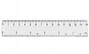 FIORELLO Linijka plastikowa GR-801 15cm 