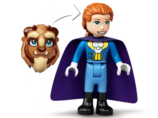 LEGO Disney Princess Zamek Belli i Bestii 43196