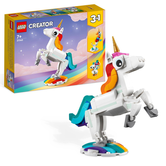 LEGO Creator 3w1 Magiczny Jednorożec 145el. 7+ 31140 (Id: 189913)