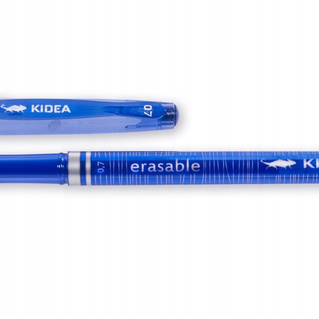 4x DŁUGOPIS WYMAZYWALNY NIEBIESKI 0,7 mm KIDEA