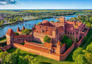 Puzzle 500 Układanka Polska MALBORK Zamek Widok Krajobraz 9+ Castorland