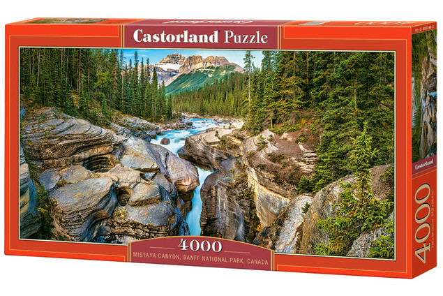 Puzzle 4000 Układanka Krajobraz KANADA Park Widok Góry Las 9+ Castorland