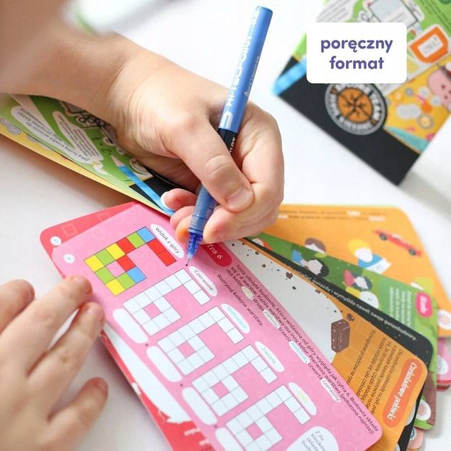 Zakręcona Matematyka Edukacyjna Książeczka Xplore Team 120str CzuCzu