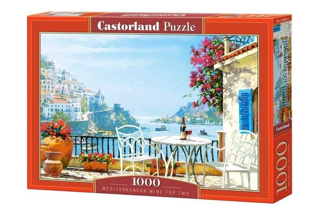 Puzzle 1000 Mediterranean Wine for Two