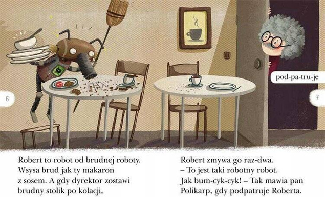 Robot Robert Czytam Sobie Poziom 2 Zofia Stanecka 5+ HarperKids