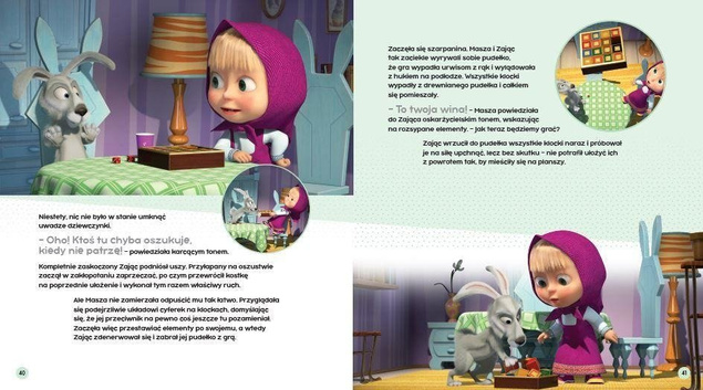 Egmont Nowa kolekcja bajek Masza i Niedźwiedź