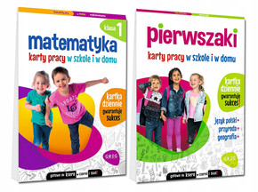 Pakiet Pierwszaki Karty Pracy w Szkole i w Domu Matematyka Klasa 1 Greg