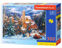 Puzzle 300 elementów Na sankach do miasta