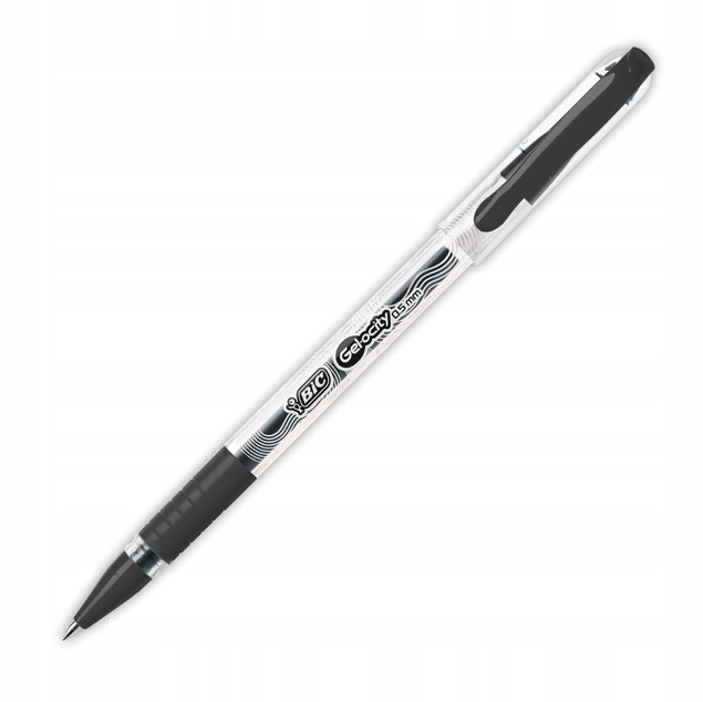 Długopis Żelowy 0.5 mm Czarny Gel-Ocity Stic Bic