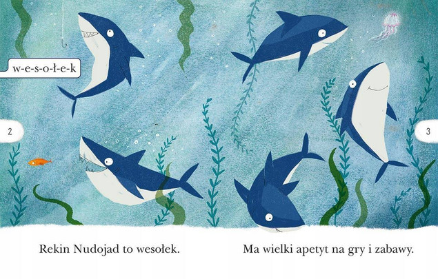 Czytam sobie. Rekin nudojad. Poziom 1