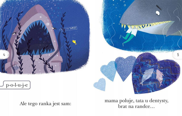 Czytam sobie. Rekin nudojad. Poziom 1