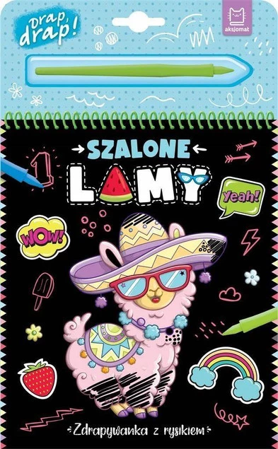 KSIĄŻECZKI DLA DZIECI ZDRAPYWANKA Z RYSIKIEM