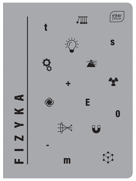 10x Zeszyt PRZEDMIOTOWY KOMPLET A5 60 Kartek Interdruk
