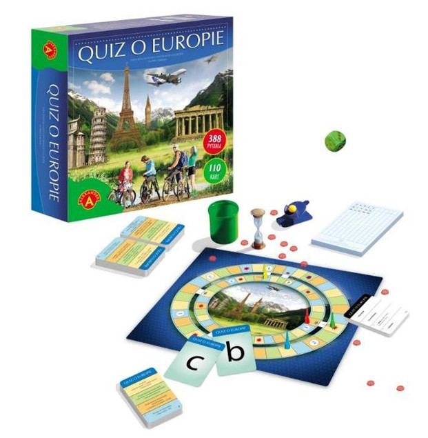 Zabawka Edukacyjna Quiz o Europie