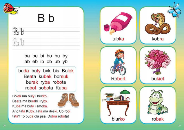 Mój pierwszy elementarz Czytamy metodą sylabową