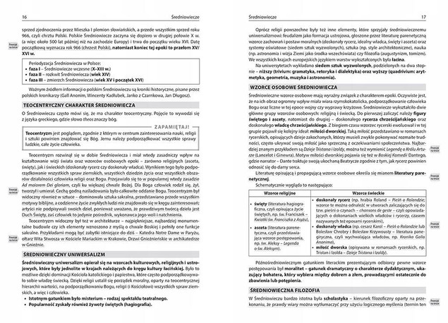 Opracowania lektur i wierszy – liceum kl. 1–4 | Greg