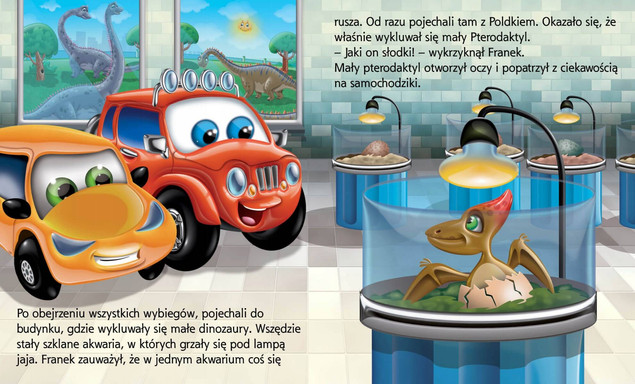 Samochodzik Franek. Dinozaury w.2022