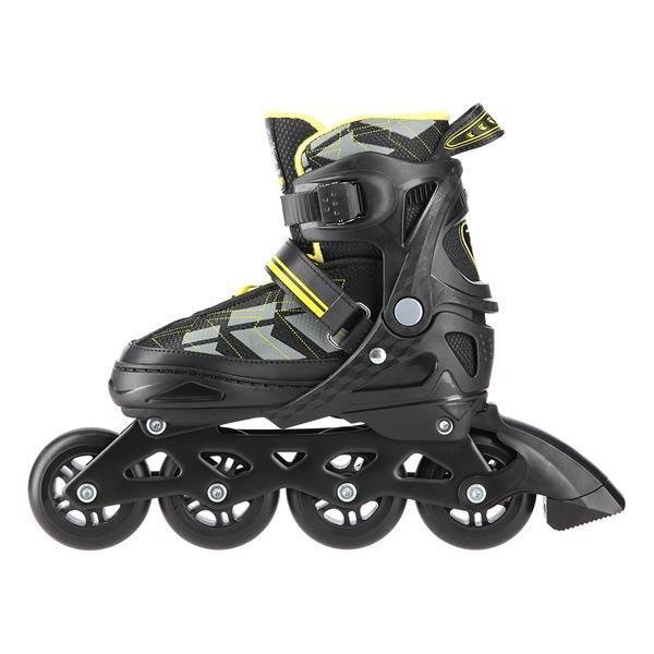 NA11002 CZARNO/ŻÓŁTE  ŁYŻWOROLKI NILS EXTREME