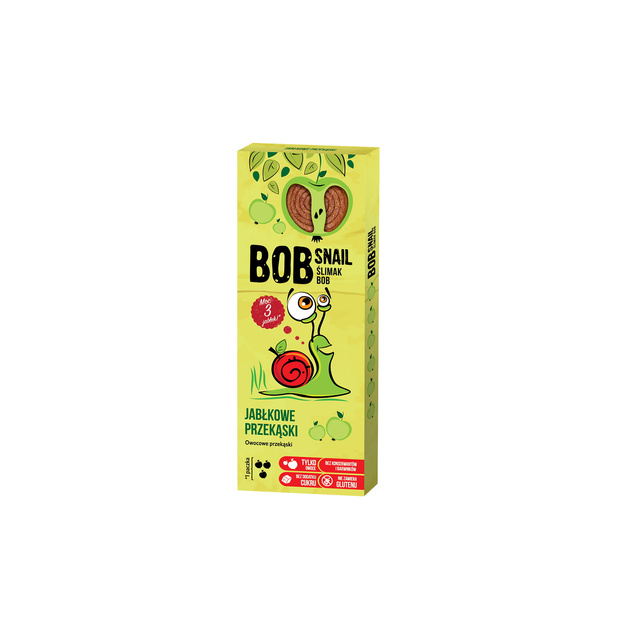 Przekąska Jabłko Banan Bez Dodatku Cukrów 30g BOB SNAIL