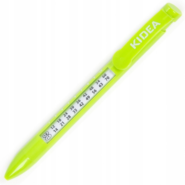 Długopis z tabliczką mnożenia Kidea D mix cena za 1 szt