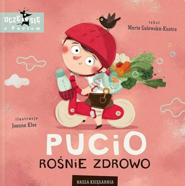 Pakiet Pucio Rośnie Zdrowo + Kucharzem + Chce Siusiu 0+ Nasza Księgarnia
