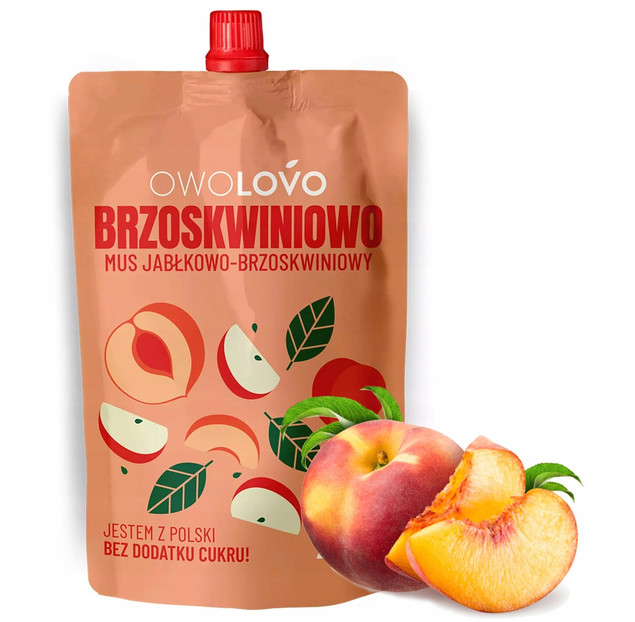 Musy owocowe, mix smaków, 40 × 200 g | Owolovo