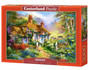 Puzzle 3000 Forest Cottage Castorland 