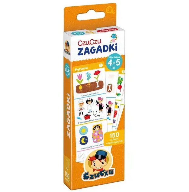 CzuCzu. Zagadki dla dzieci w wieku 4-5 lat