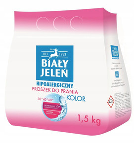 BIAŁY JELEŃ Proszek Do Prania KOLOR 1,5kg