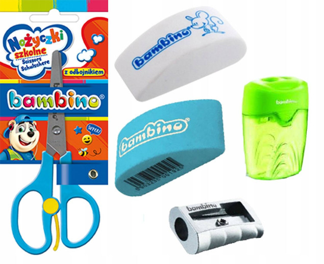 Farby plakatowe 12kol 20ml Bambino p5 MAJEWSKI/cena za 1szt.