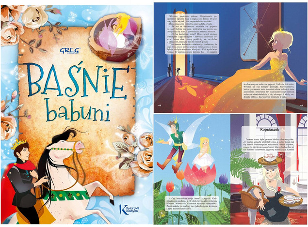 Baśnie - Hans Christian Andersen kolor TW GREG