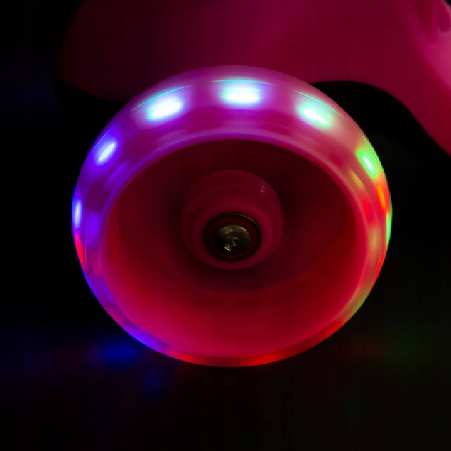 HULAJNOGA DZIECIĘCA JEŹDZIK 2W1 LED HLB12 NILS FUN