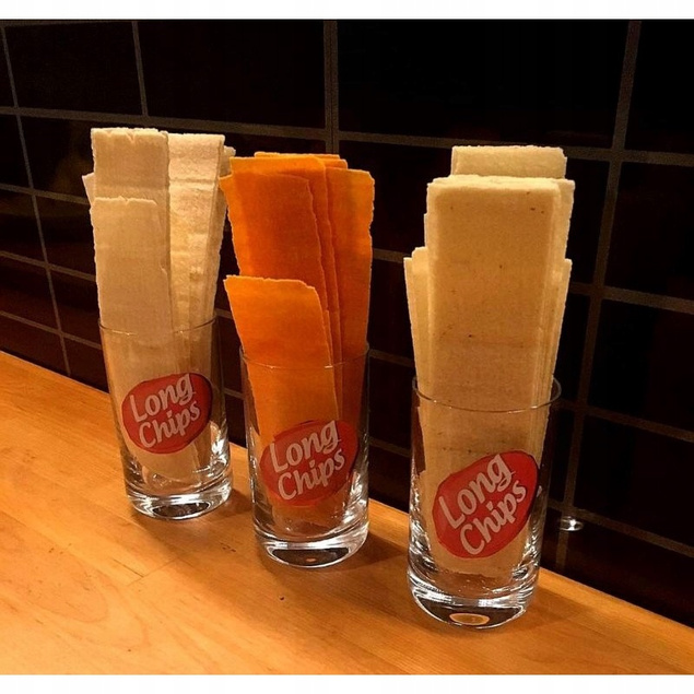 Long Chips ZESTAW 5 szt Śmietana z cebulką Ser Pomidory Kebeb Sól 75 g