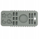 BOCIOLAND Gryzak Silikonowy PILOT TV Szary 3M+ BL242